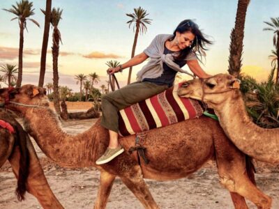 Camel ride Marrakech Palmeraie