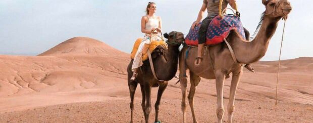 Marrakech Agafay desert camel ride
